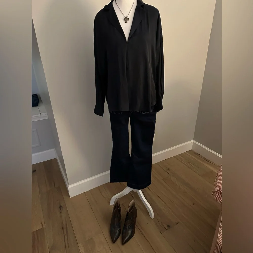 Zadig and Voltaire Tamy Satin blouse. - Picture 6 of 10